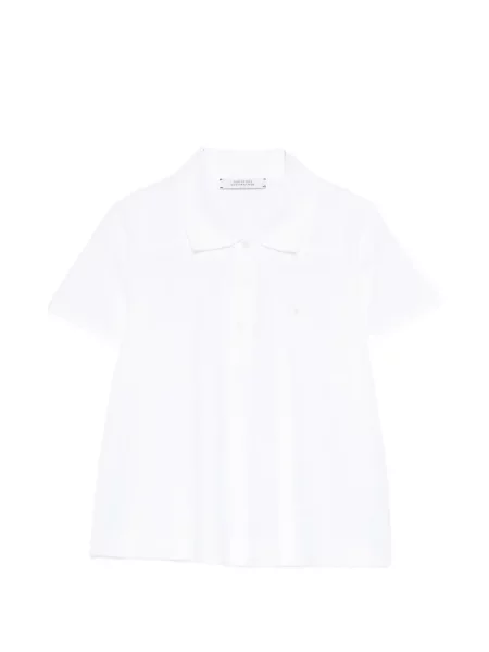 Tricou polo Dorothee Schumacher alb