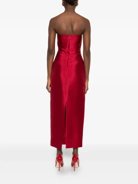 Rochie maxi Solace London de costum roșu