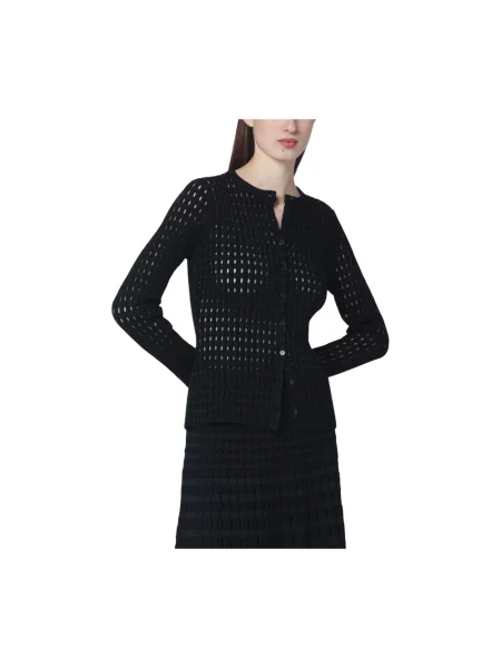 Dzianinowy kardigan Simkhai czarny