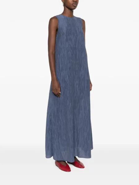 Rochie maxi Joseph fără mâneci albastru