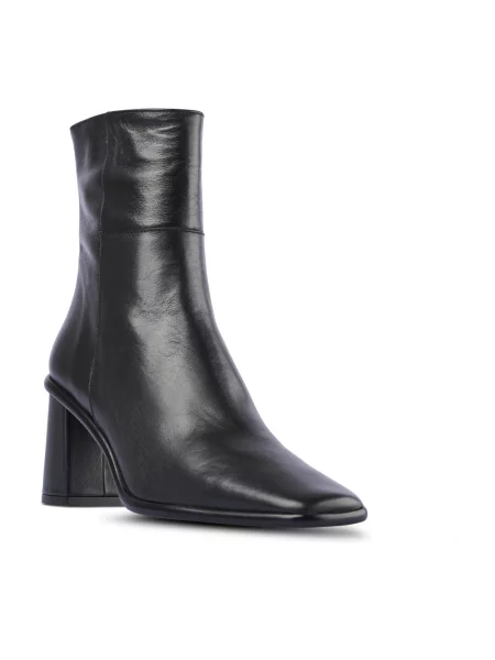Buty do kostki Alohas skórzane retro czarne