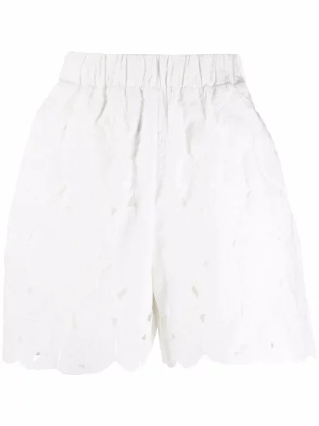 Tafta szorty Red Valentino białe