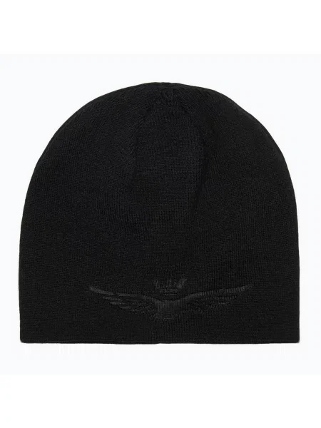 Шапка зимова Aeronautica Militare jet black чорна