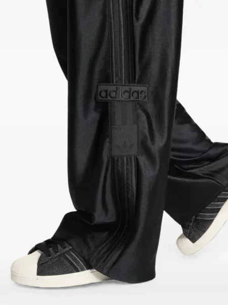 Pantaloni Adidas alergare roșu