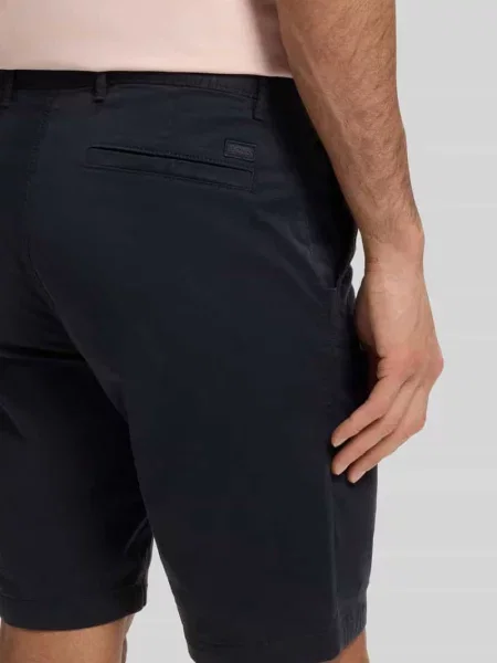 Szorty chinosy o kroju slim fit z mieszanka bawełny model CHINO-SLIM-SHORTS' Boss Orange