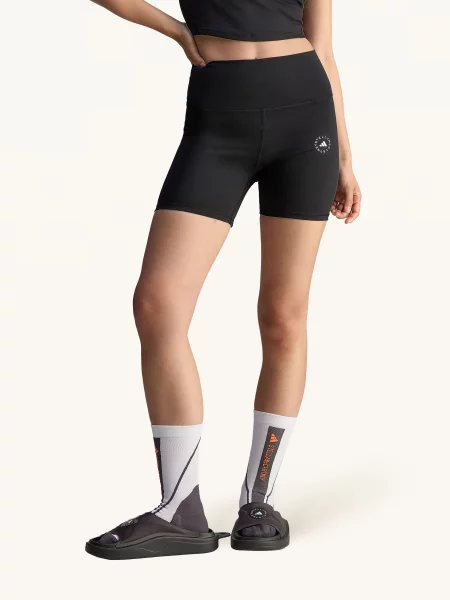 Adidas By Stella Mccartney Rajstopy Adidas By Stella Mccartney schwarz czarne