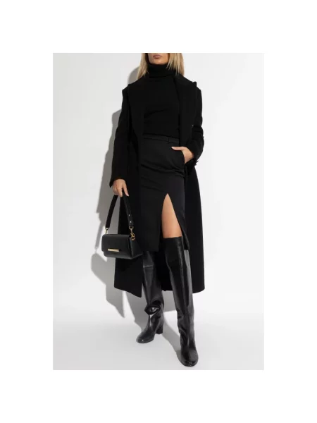 Spódnica Dolce And Gabbana wełniana czarna