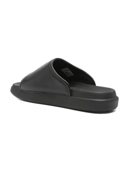 Klapki Y-3 skórzane czarne