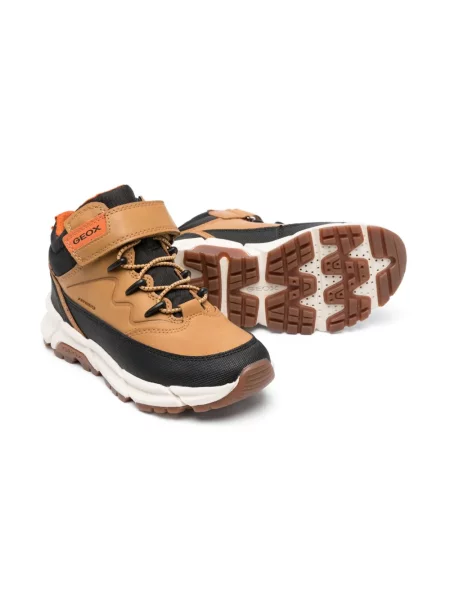 Buty do kostki dziecięce Geox brązowe