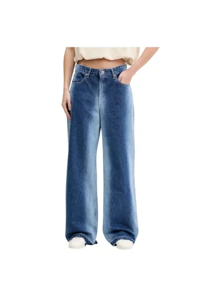Karl Lagerfeld Jeans jeansy relaxed fit niebieskie