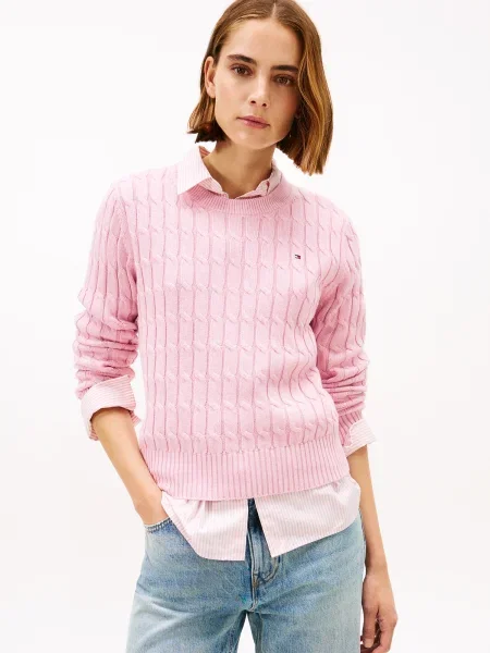 TOMMY HILFIGER Pulover roz