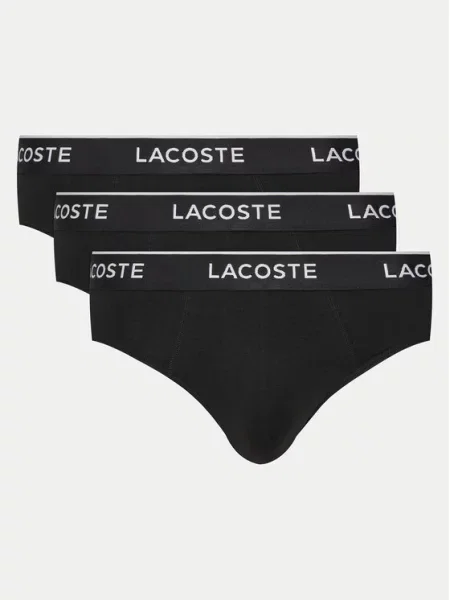 Lacoste Σετ σλιπ μαύρο