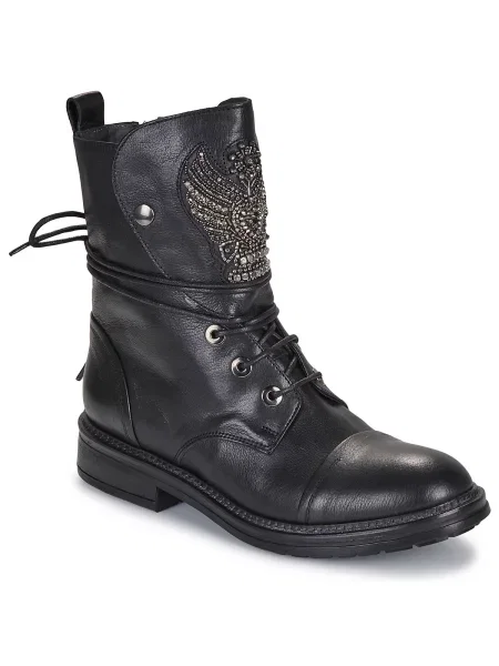 Kotníkové boty Fru.it černé