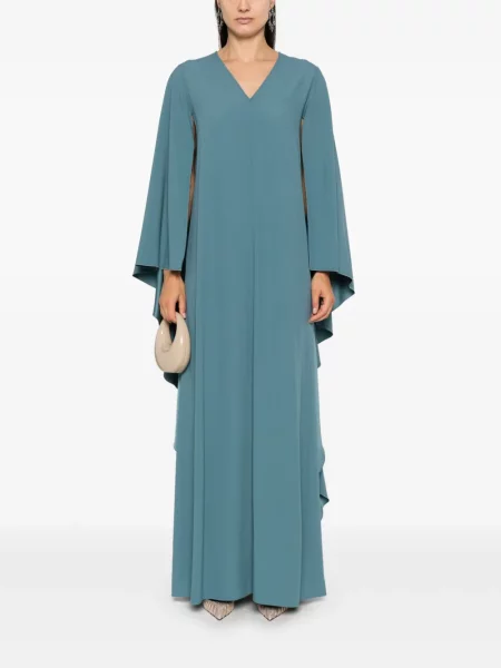 Krepinis suknele Alberta Ferretti mėlyna