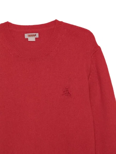 Pulover Baracuta cu broderie roșu