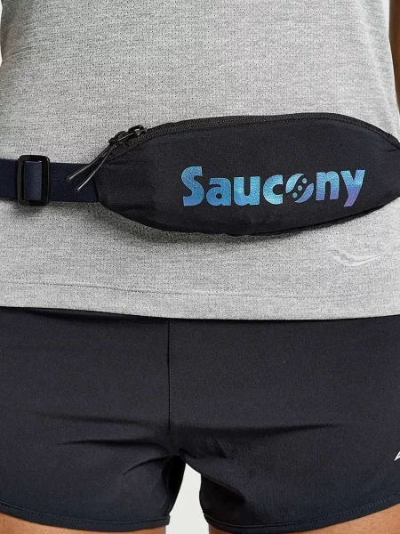 Saucony Поясна сумка Унісекс чорний