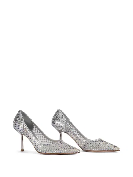 Pantofi cu toc Le Silla argintiu
