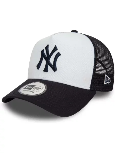 NEW ERA Čiapka New Era Team Block New York Yankees MLB' biela