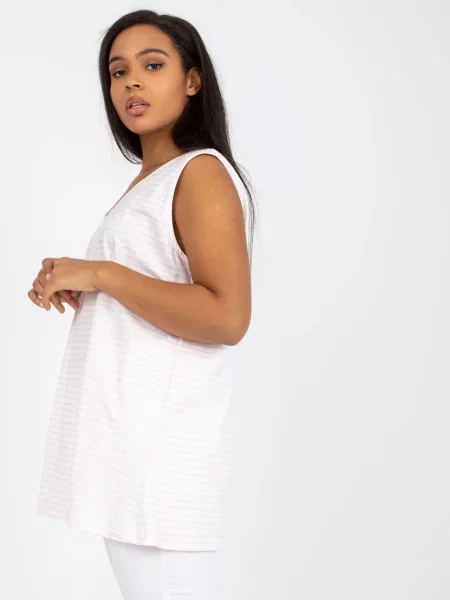 Tricou Fashionhunters alb
