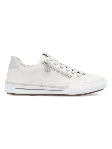 Pantofi Rieker alb