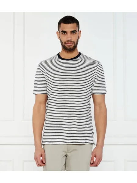 BOSS BLACK Tricou H-Taut 28 | cu adaos de in alb