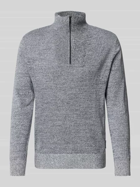 Bluza z kołnierzem o kroju regular fit z czystej bawełny Tom Tailor Denim biała