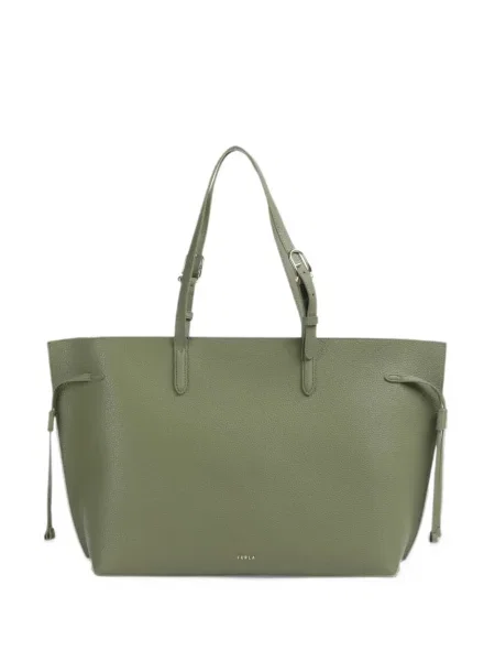 Τσάντα shopper Furla πράσινο