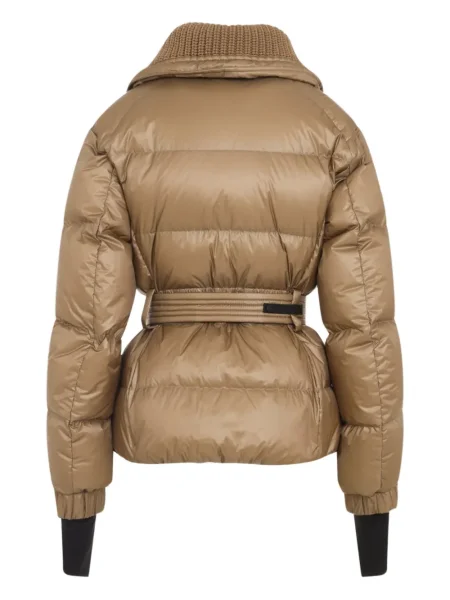 Geacă Moncler Grenoble maro