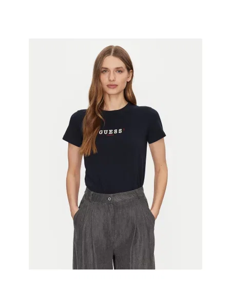 Guess Jeans Majica kratkih rukava plava