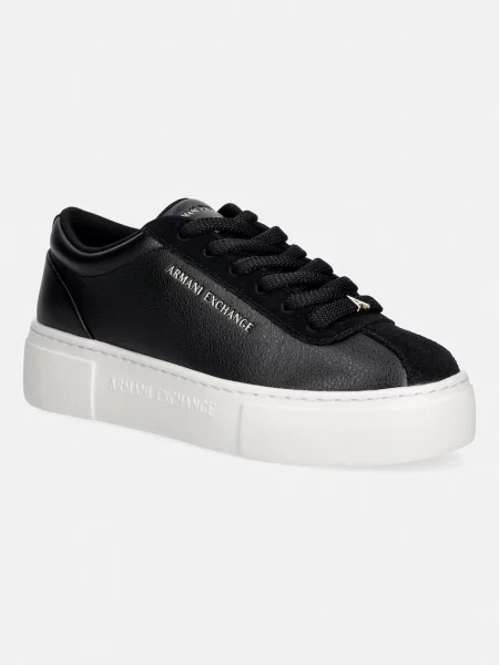 Armani Exchange sneakers pentru femei negru
