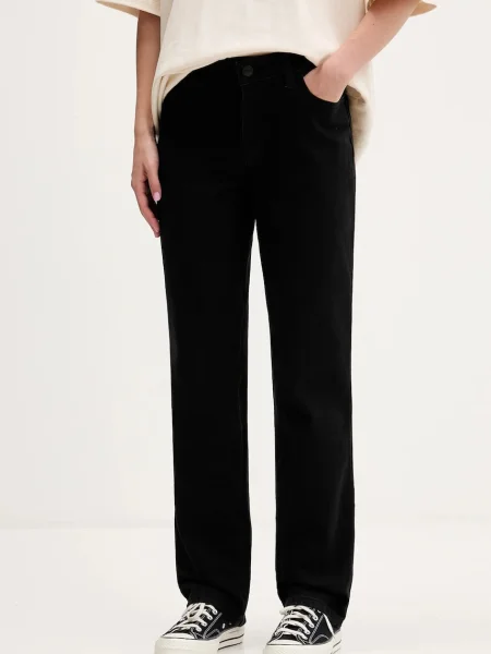 Traperice Hollister Co. visoki struk crna