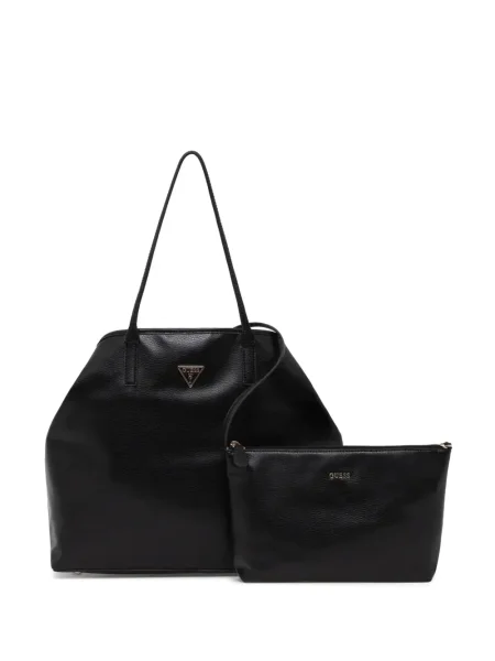 Geantă shopper Guess negru