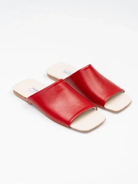 Сабо Emmelie Delage красные