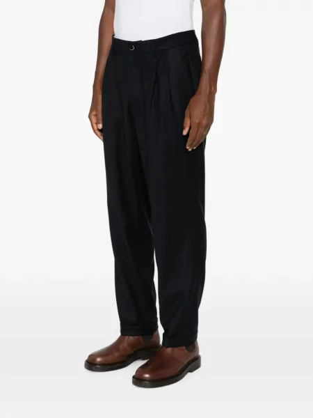 Pantaloni Barena de lână albastru