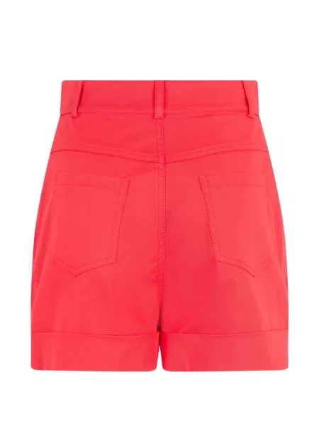 Pantaloni scurți Moschino cu 5 buzunare roșu