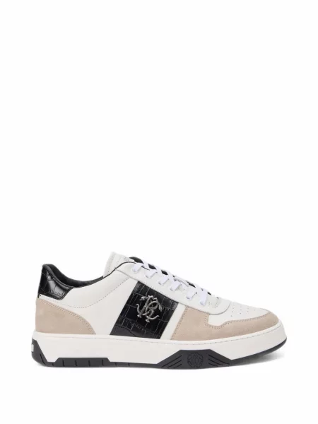 Sneakersy Roberto Cavalli białe