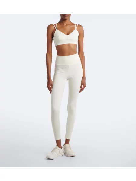 Sutien sport Norba cu bretele alb