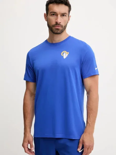 Тениска Nike Los Angeles Rams лилаво с принт виолетово