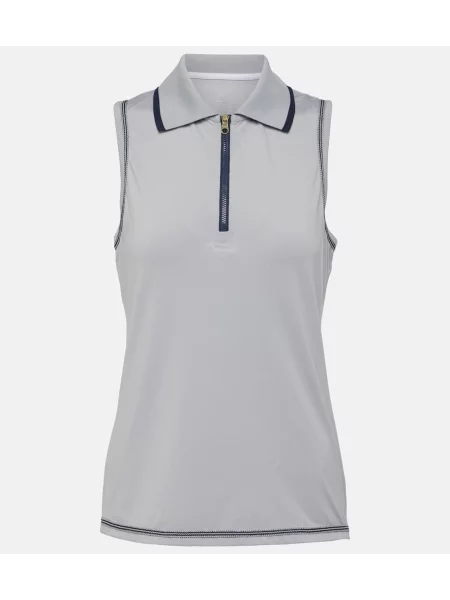 Majica brez rokavov Varley modra