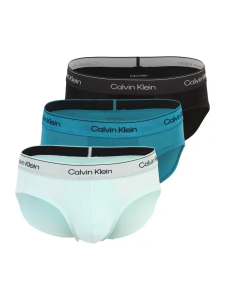 Calvin Klein Underwear Slip albastru / verde negru