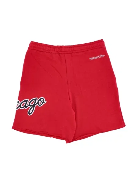 Szorty Mitchell & Ness czerwone