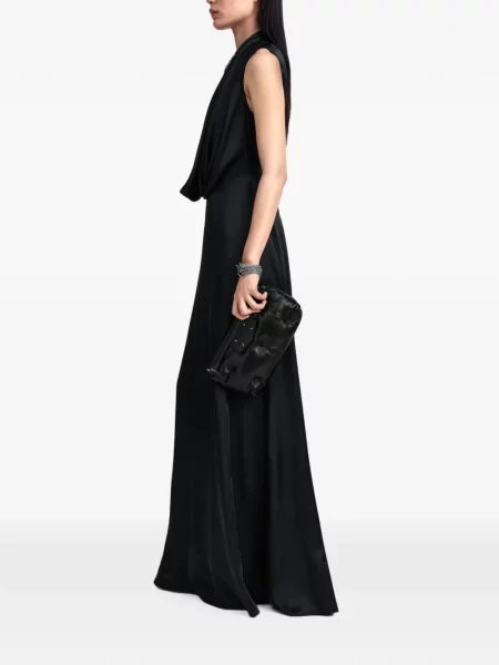 Rochie maxi Maison Margiela negru