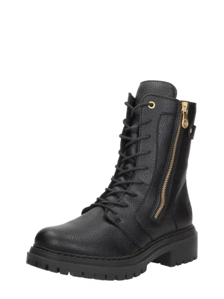 Rieker Ghete cu șireturi Veterschoenen Hoog' negru