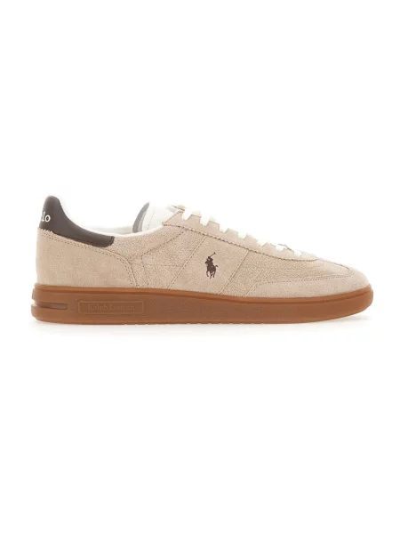 Sneakersy Polo Ralph Lauren beżowe