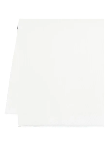 Fular Issey Miyake plisat alb