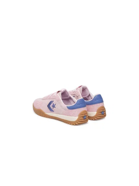 Laisvalaikio batai Converse Run Star Trainer Stitched Suede rožinė
