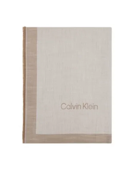 Šal Calvin Klein bež