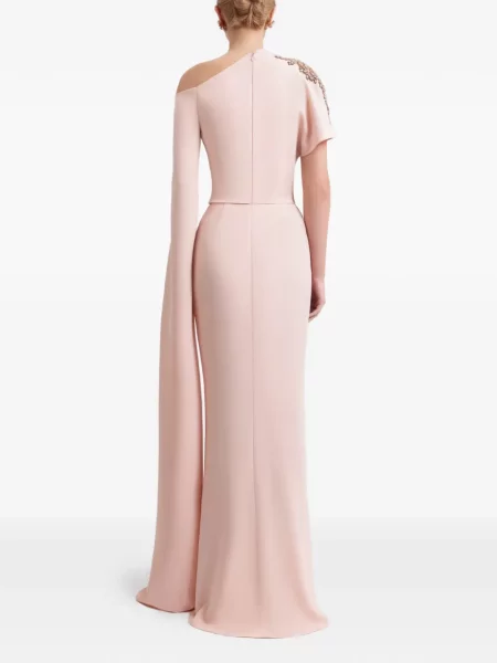 Rochie Gemy Maalouf drapată de costum roz