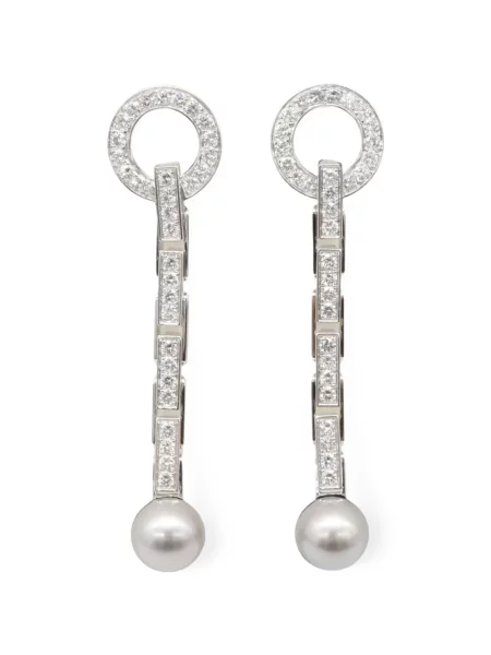 Cercei Cartier cu perle