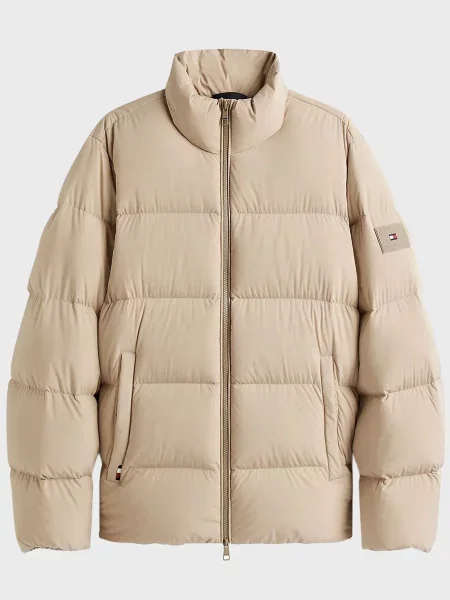 Пуховик Tommy Hilfiger бежевий